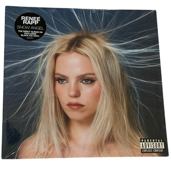 Renee Rapp Snow Angel Translucent Black Ice Vinyl Record  LP - Picture 1 of 3